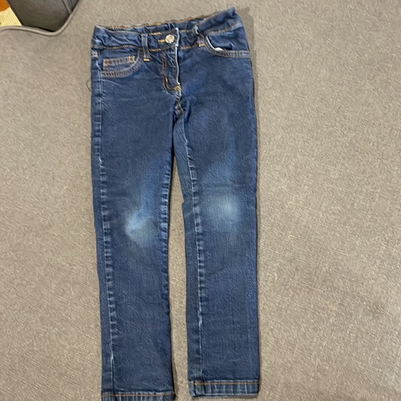 Cat & Jack Light Denim Jean,patches of color Sequins 5t & Little Mass Dark Denim - Picture 9 of 11